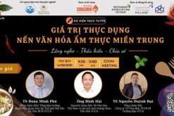 Quảng Bình tham dự hội thảo trực tuyến “Giá trị thực dụng – Nền văn hóa ẩm thực miền Trung”