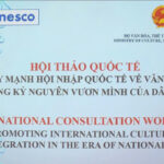 HỘI THẢO QUỐC TẾ “ĐẨY MẠNH HỘI NHẬP QUỐC TẾ VỀ VĂN HÓA TRONG KỶ NGUYÊN VƯƠN MÌNH CỦA DÂN TỘC”